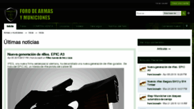 What Arma2.es website looked like in 2015 (10 years ago)