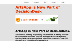 What Artsapp.com website looked like in 2015 (9 years ago)