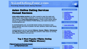 What Asiandatingzone.com website looked like in 2015 (9 years ago)