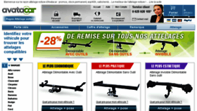 What Attelage-voiture.fr website looked like in 2015 (9 years ago)