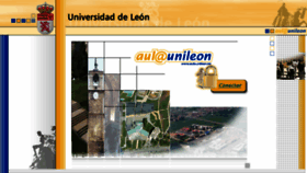 What Aula.unileon.es website looked like in 2015 (9 years ago)