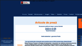 What Autostrada-transilvania.ro website looked like in 2015 (9 years ago)
