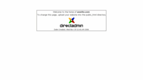 What Axerite.com website looked like in 2015 (9 years ago)