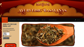 What Ayurveda-herbs.com website looked like in 2015 (9 years ago)