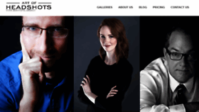 What Artofheadshots.com website looked like in 2015 (9 years ago)