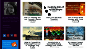 What Allisonboyer.com website looked like in 2015 (8 years ago)