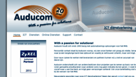 What Auducom.nl website looked like in 2015 (9 years ago)
