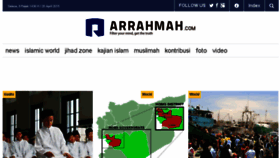 What Arrahmah.id website looked like in 2015 (9 years ago)