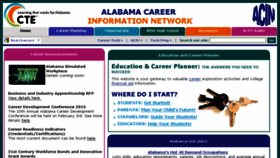 What Alcareerinfo.org website looked like in 2015 (9 years ago)