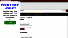 What Artikelbiologi.com website looked like in 2015 (8 years ago)