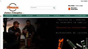 What Atmosse.fr website looked like in 2015 (11 years ago)