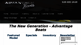What Advantageboats.com website looked like in 2015 (8 years ago)