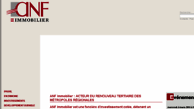 What Anf-immobilier.com website looked like in 2015 (8 years ago)