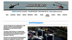 What Airviews.info website looked like in 2015 (9 years ago)