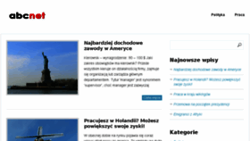 What Abcnet.com.pl website looked like in 2015 (9 years ago)