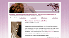 What Abendkleider-brautmoden.de website looked like in 2015 (8 years ago)