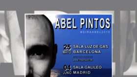 What Abelpintos.com website looked like in 2015 (9 years ago)