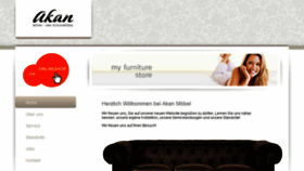 What Akanmoebel.de website looked like in 2015 (8 years ago)