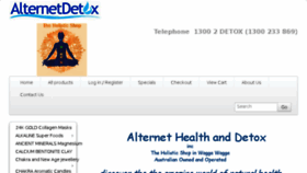 What Alternetdetox.com.au website looked like in 2015 (8 years ago)