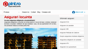 What Asiguracasa.ro website looked like in 2015 (8 years ago)