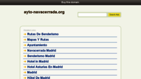 What Ayto-navacerrada.org website looked like in 2015 (9 years ago)