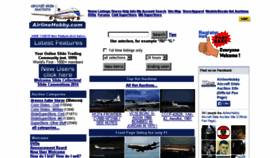 What Airlinehobby.com website looked like in 2015 (8 years ago)