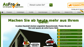 What Asfro.de website looked like in 2015 (8 years ago)