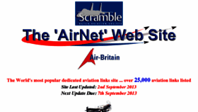 What Aviation-links.co.uk website looked like in 2015 (8 years ago)