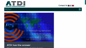 What Atdi.co.uk website looked like in 2015 (8 years ago)