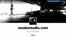 What Awakestudio.com website looked like in 2015 (8 years ago)