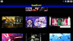 What Animeselect.tv website looked like in 2015 (8 years ago)