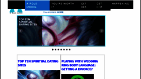 What Arolemodel.com website looked like in 2015 (8 years ago)