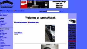 What Arubamatch.com website looked like in 2015 (8 years ago)
