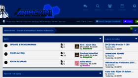 What Animekimi.com website looked like in 2015 (8 years ago)