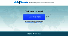 What All4search.net website looked like in 2015 (8 years ago)