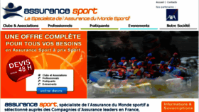 What Assurance-sport.com website looked like in 2015 (8 years ago)