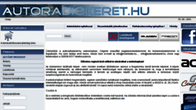 What Autoradiokeret.hu website looked like in 2015 (8 years ago)