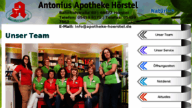 What Antonius-apotheke-hoerstel.de website looked like in 2015 (8 years ago)