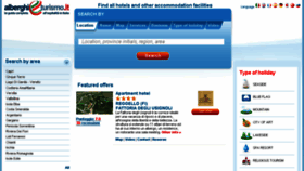 What Alberghieturismo.it website looked like in 2015 (8 years ago)