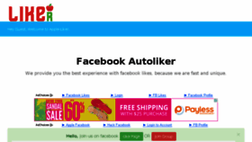 What Appleliker.com website looked like in 2015 (8 years ago)