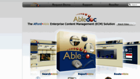 What Abledoc.com website looked like in 2015 (8 years ago)