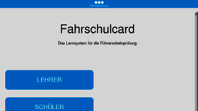 What App.fahrschulcard.de website looked like in 2015 (8 years ago)