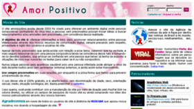 What Amorpositivo.com website looked like in 2015 (8 years ago)