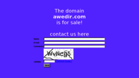 What Awedir.com website looked like in 2015 (8 years ago)