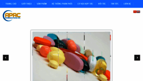 What Apacpharm.com website looked like in 2015 (8 years ago)