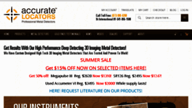 What Accuratelocators.com website looked like in 2015 (8 years ago)