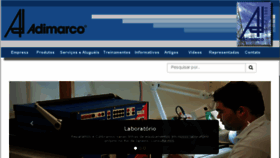 What Adimarco.com.br website looked like in 2015 (8 years ago)