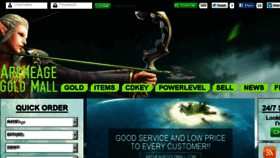 What Archeagegoldmall.com website looked like in 2015 (8 years ago)