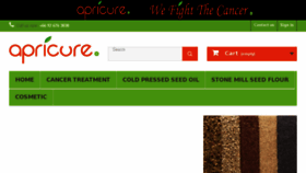What Apricure.com website looked like in 2015 (8 years ago)