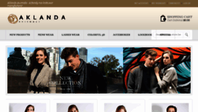 What Aklanda.com.au website looked like in 2015 (8 years ago)
